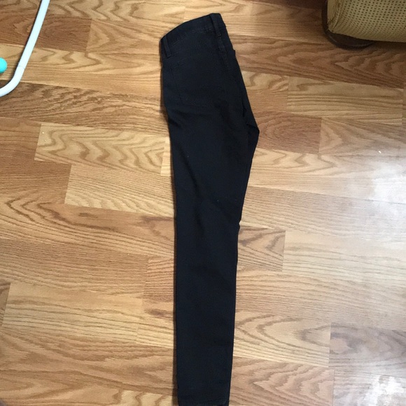 Rock Star Women Black Pants OS - Picture 1 of 4